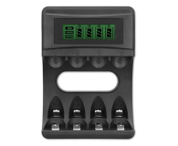 Qoltec Ładowarka do akumulatorków Ni-MH typu R03/AAA R6/AA 1800mA - 1324575 - zdjęcie 2